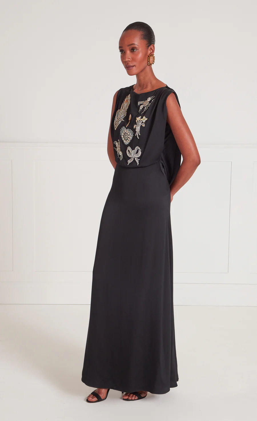 Adalina Gown - Black - Image 3