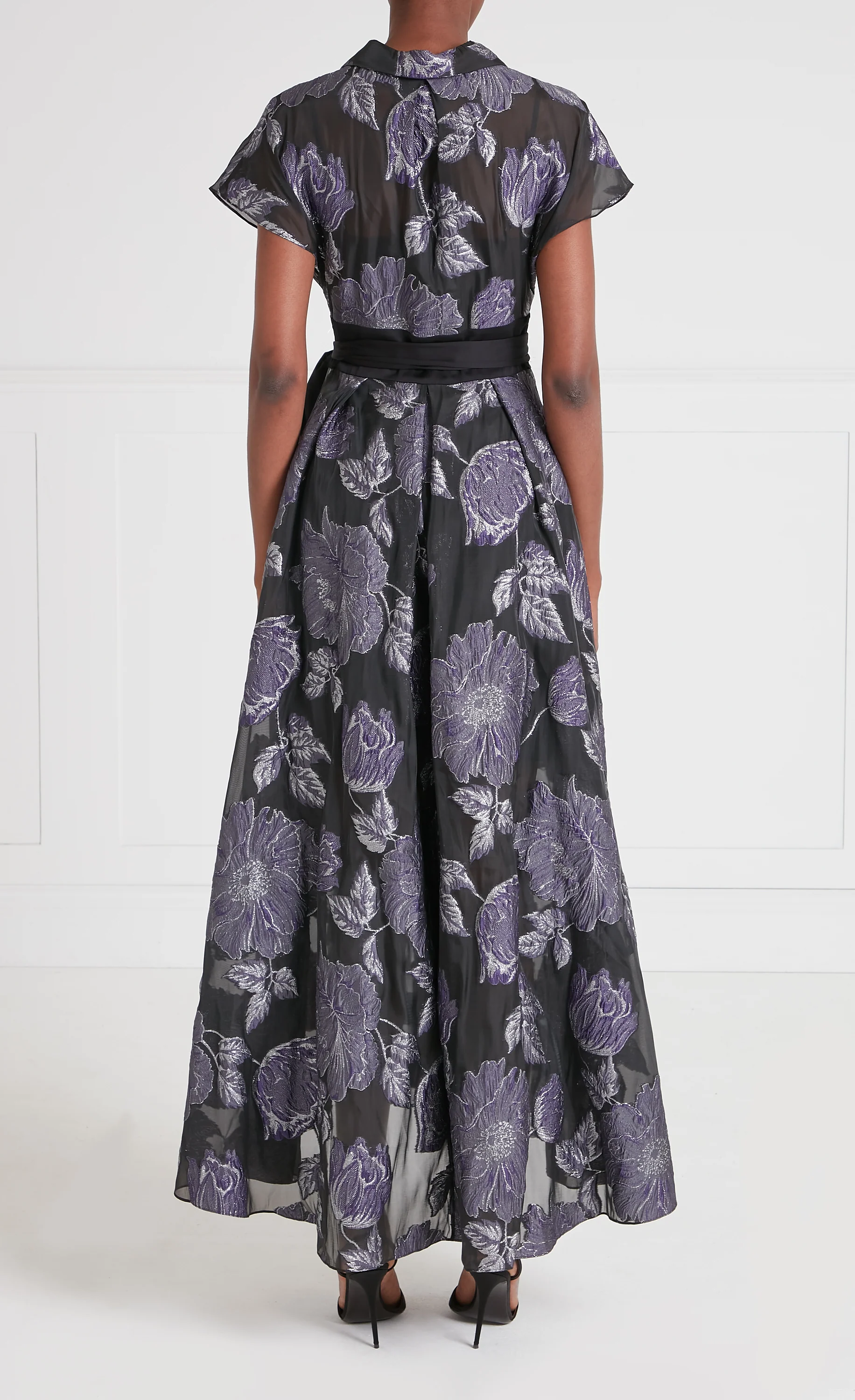 Bridget Gown - Black & Silver - Image 4