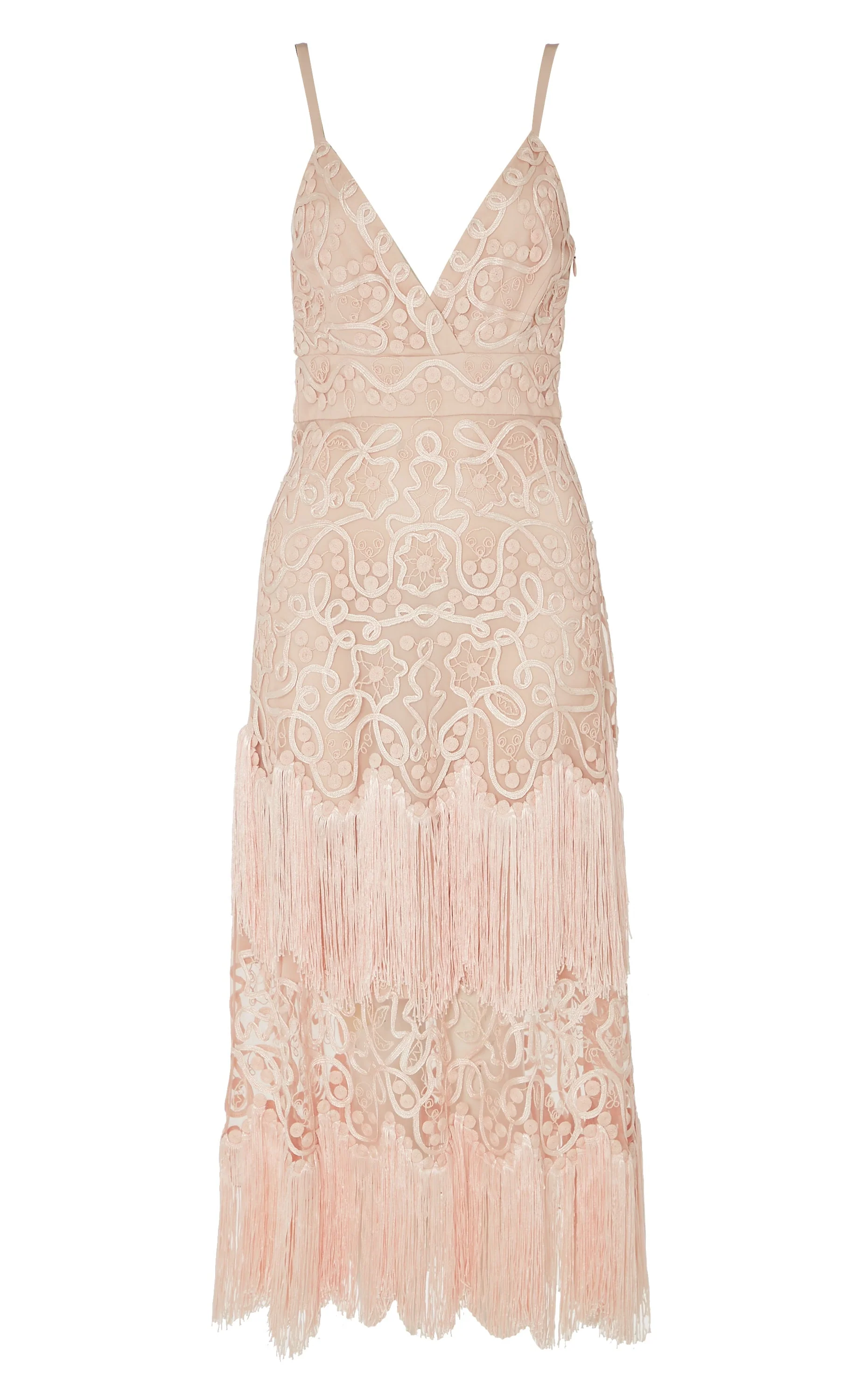 Cordelle Tassel Dress - Pink - Image 2