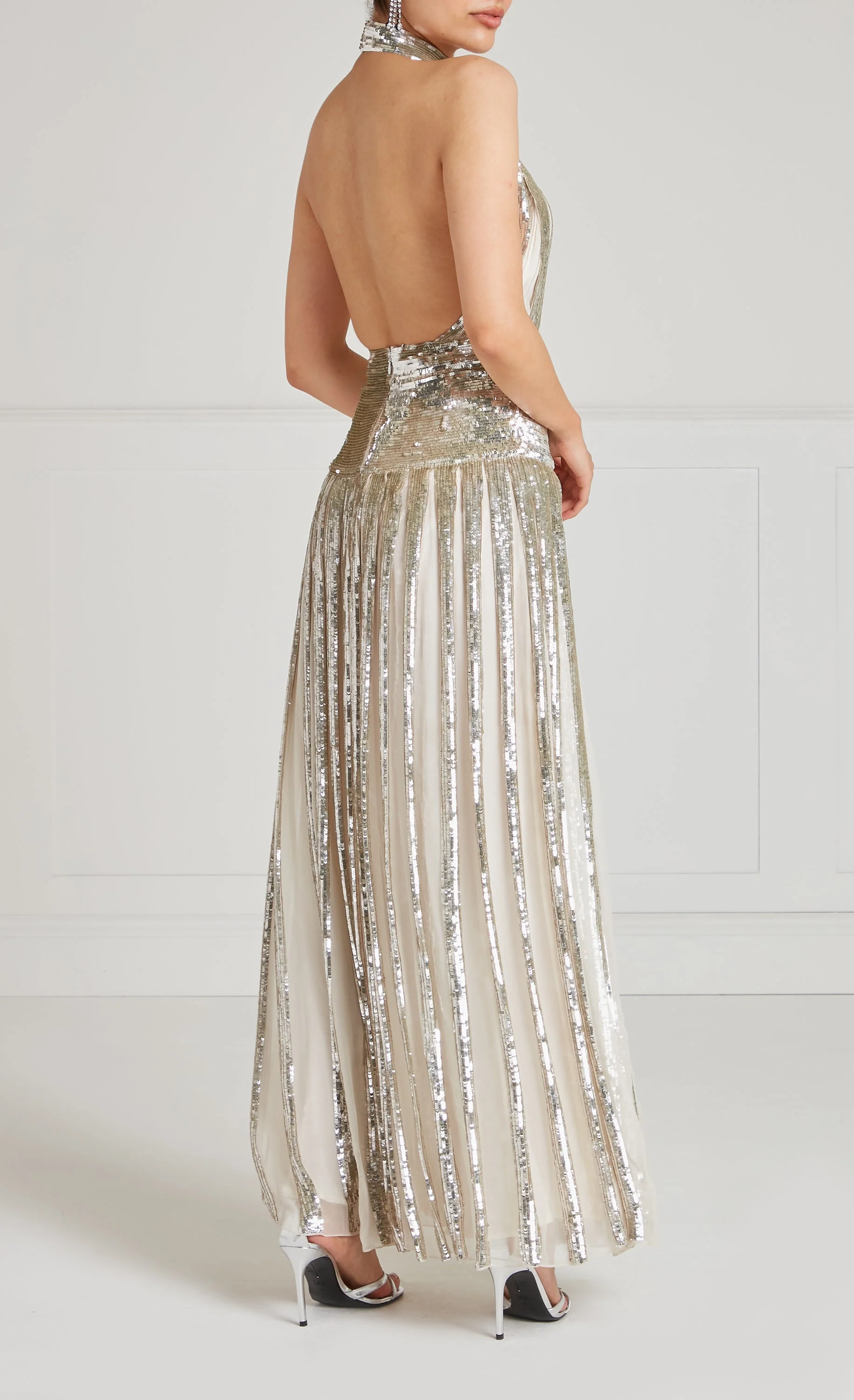 Filigree Dress - Silver - Image 4
