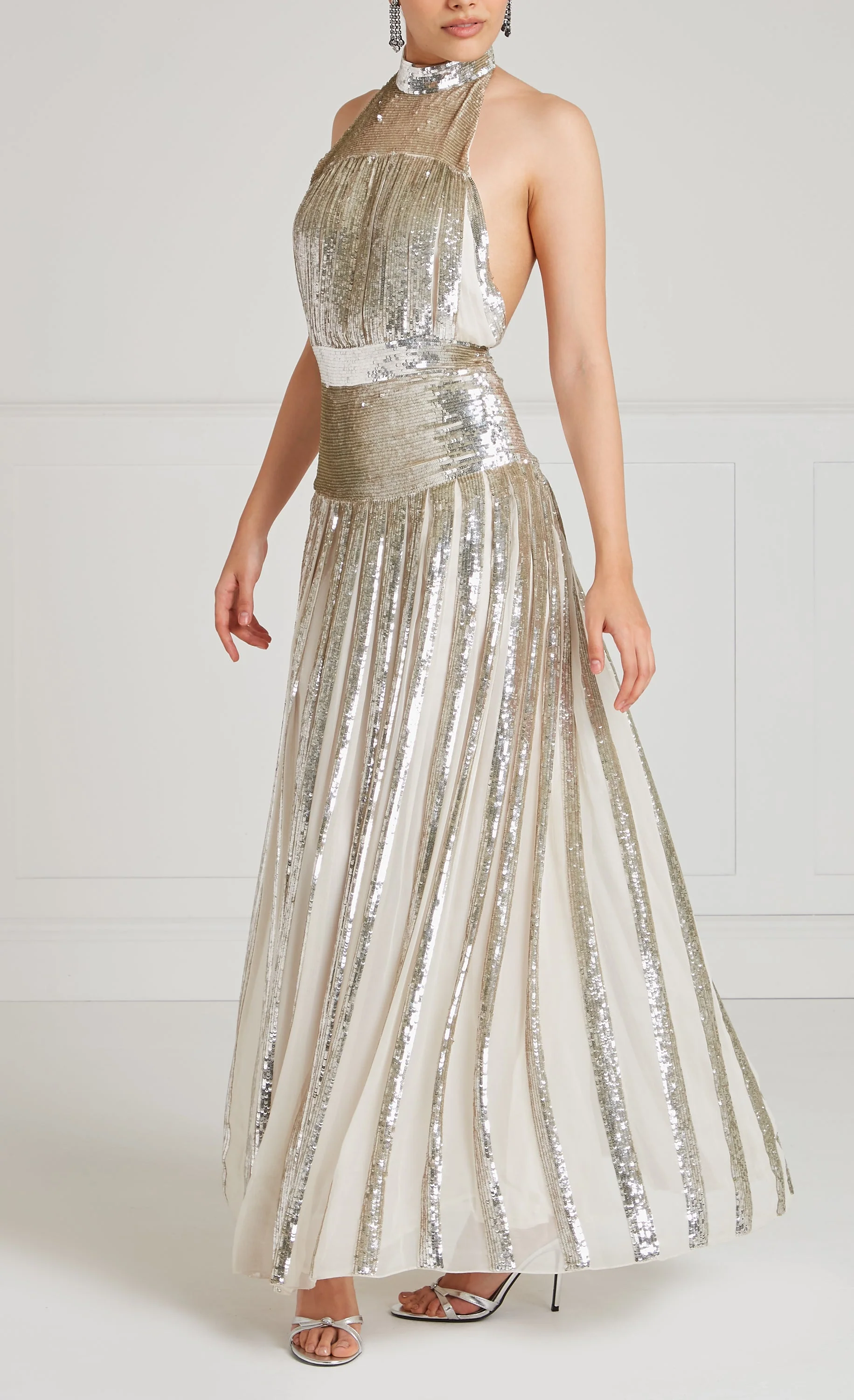 Filigree Dress - Silver - Image 5