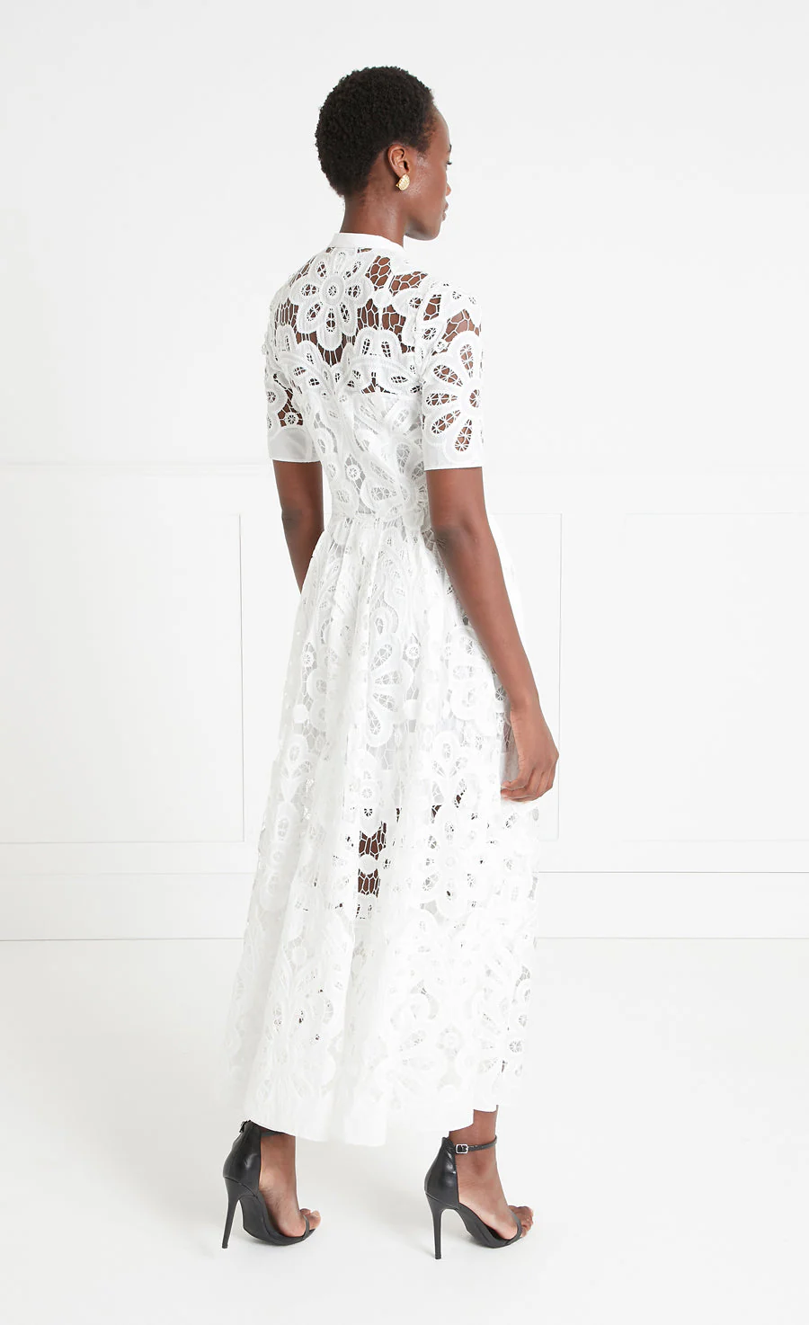 Guinevere Shirt Dress - White - Image 4