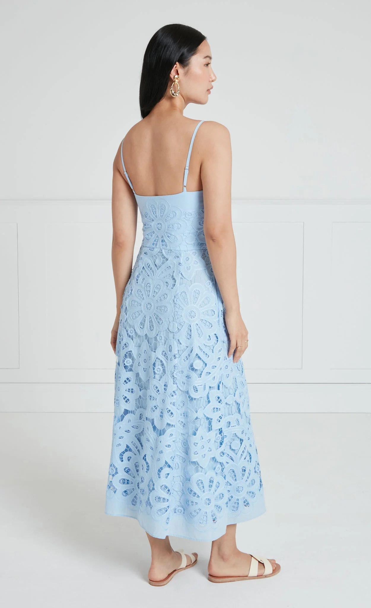 Guinevere Strappy Dress - Blue - Image 4