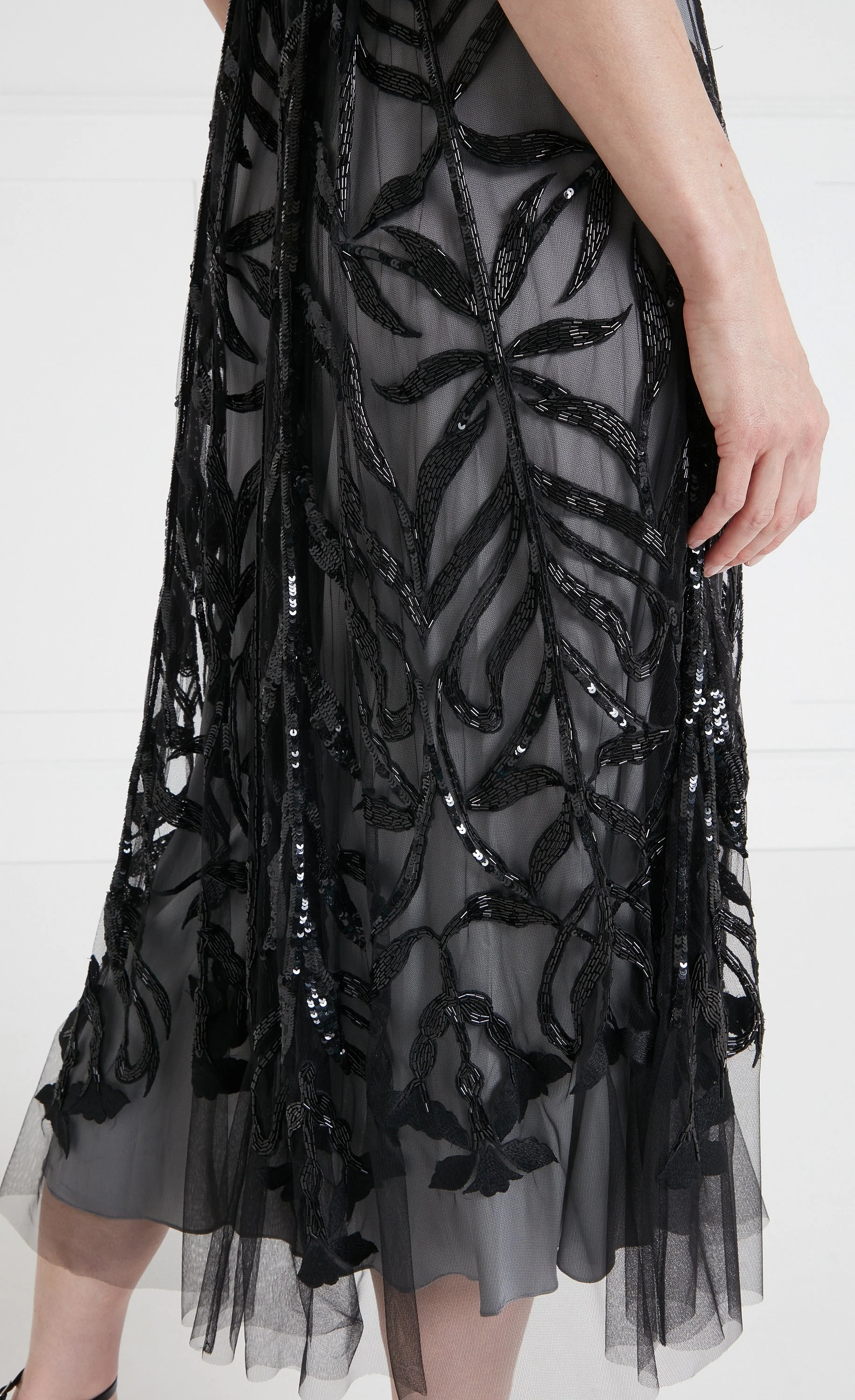 Inez Cocktail Dress - Black - Image 6
