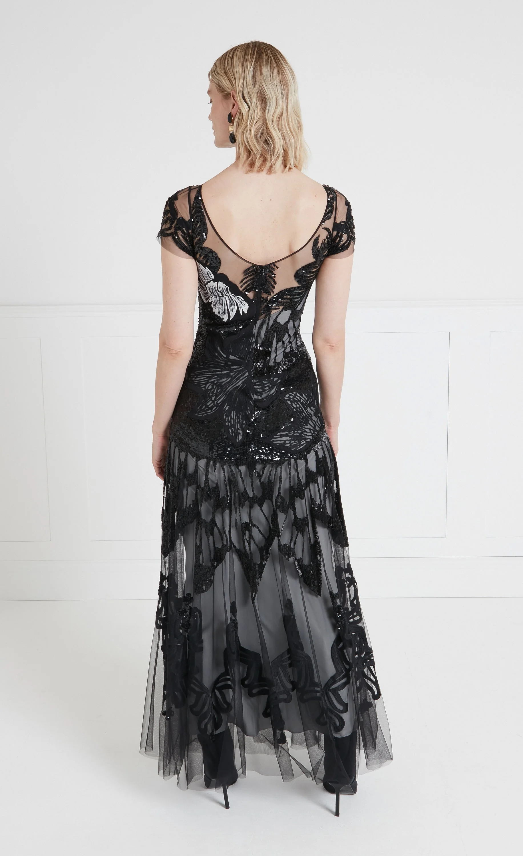 Inez Dress - Black - Image 4
