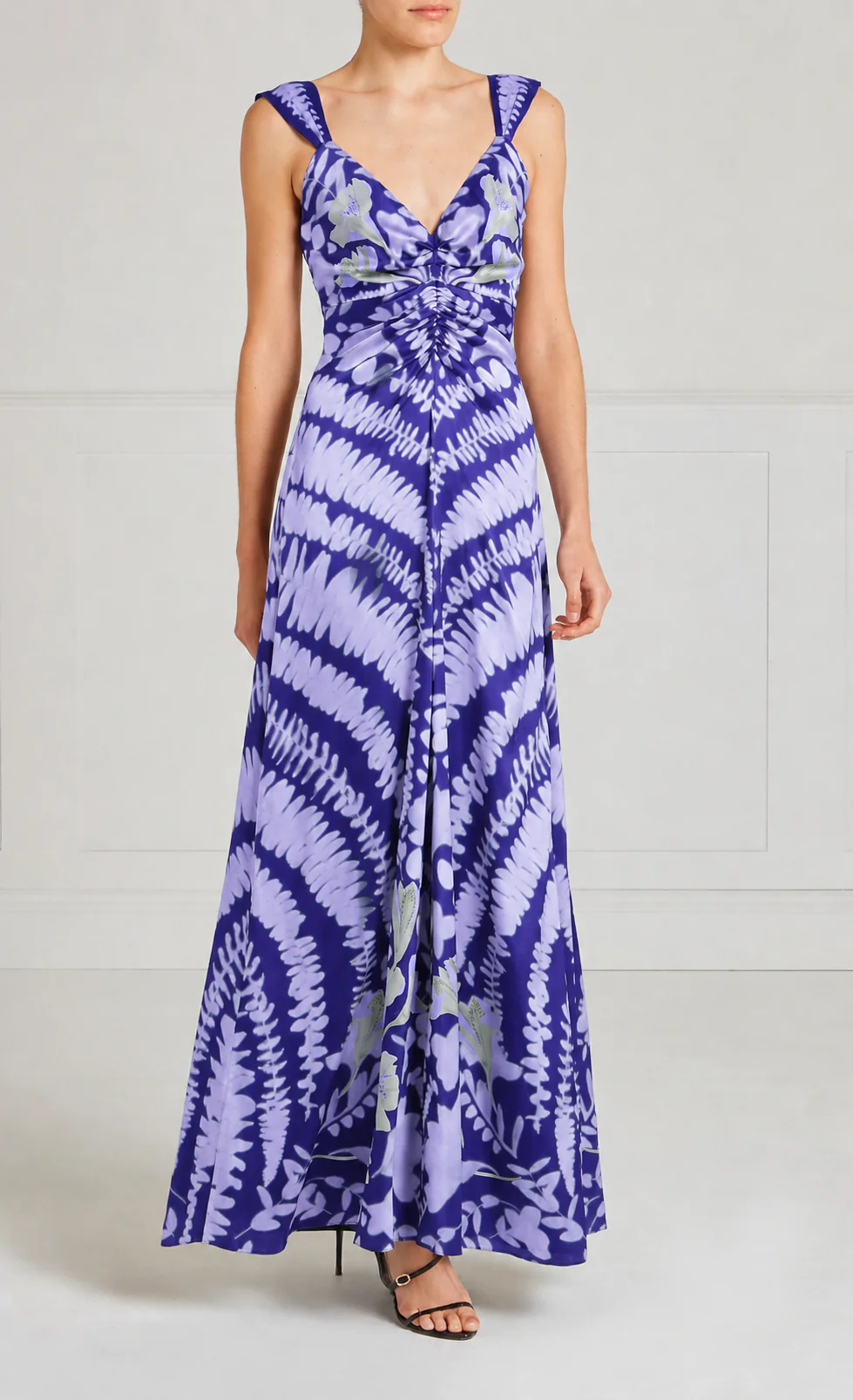 Ivy Strappy Gown - Lavender Blue - Image 2