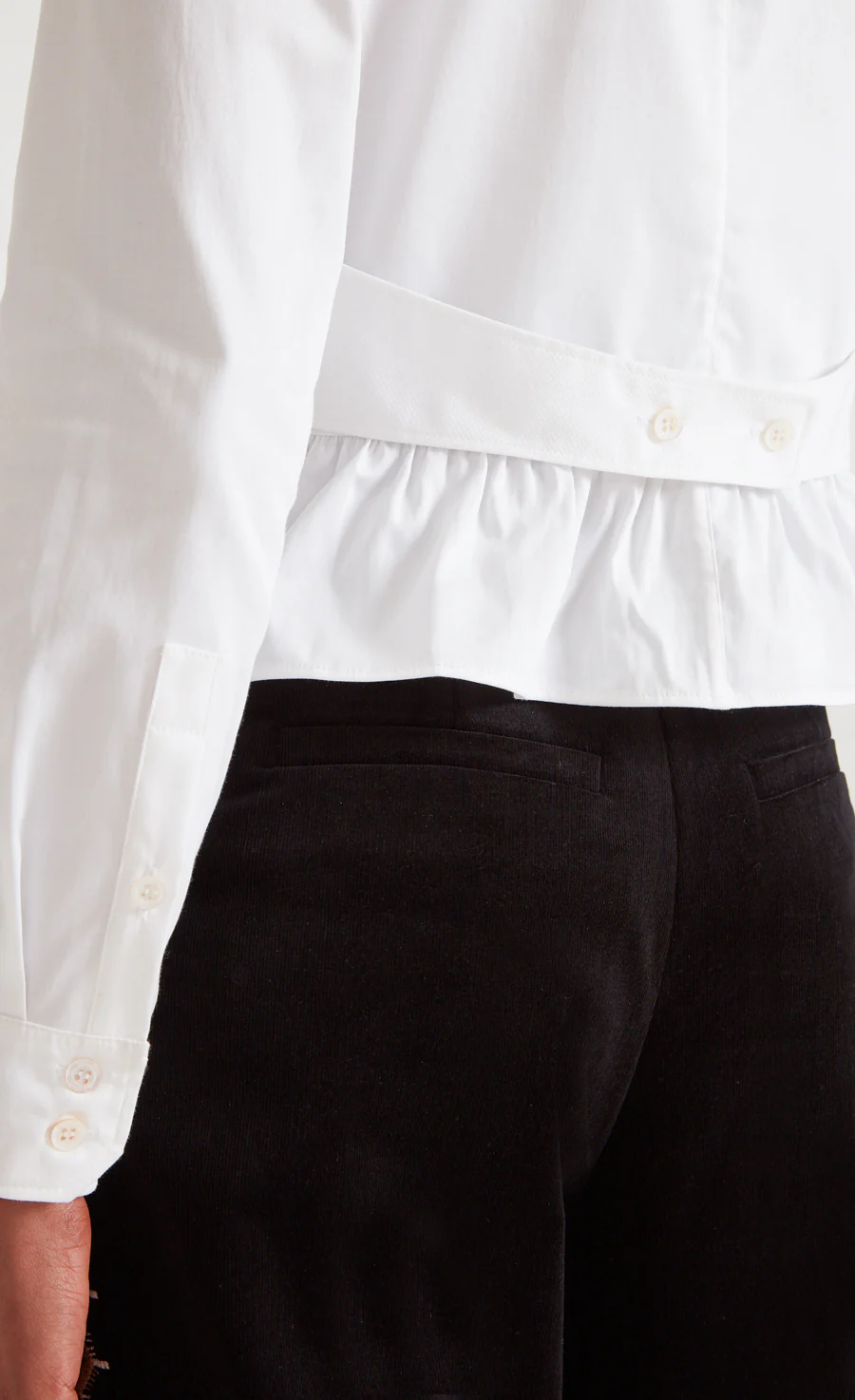June Shirt - White - Image 6