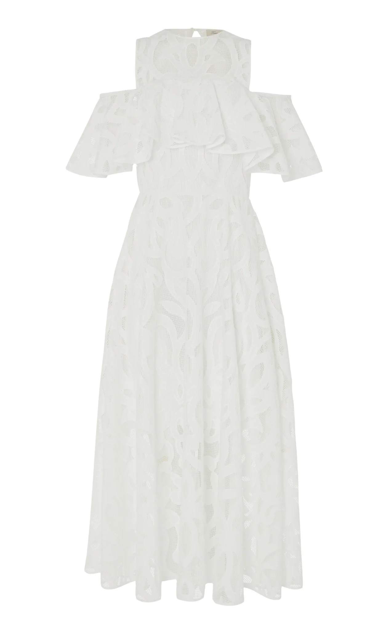 Louis Off-Shoulder Dress - White