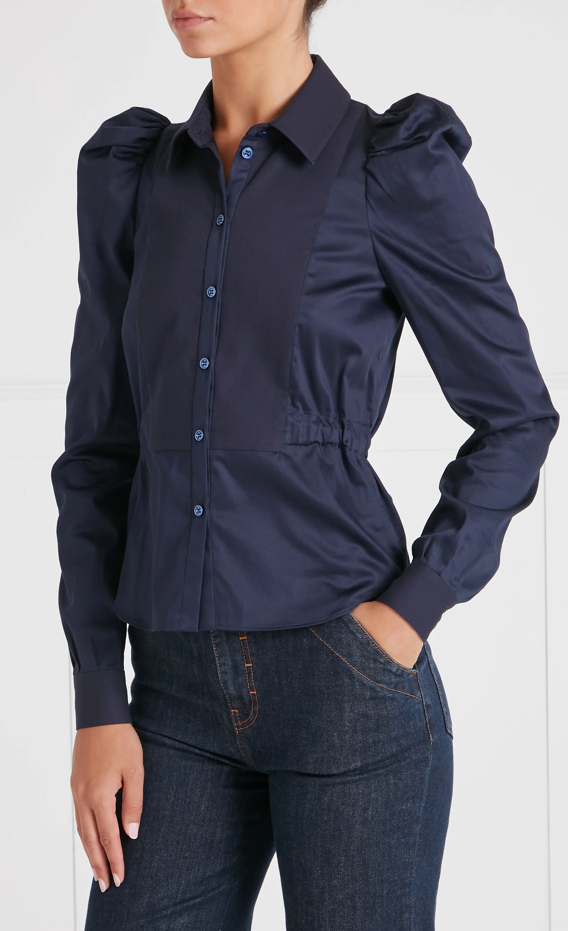 Lucien Shirt - Navy - Image 4