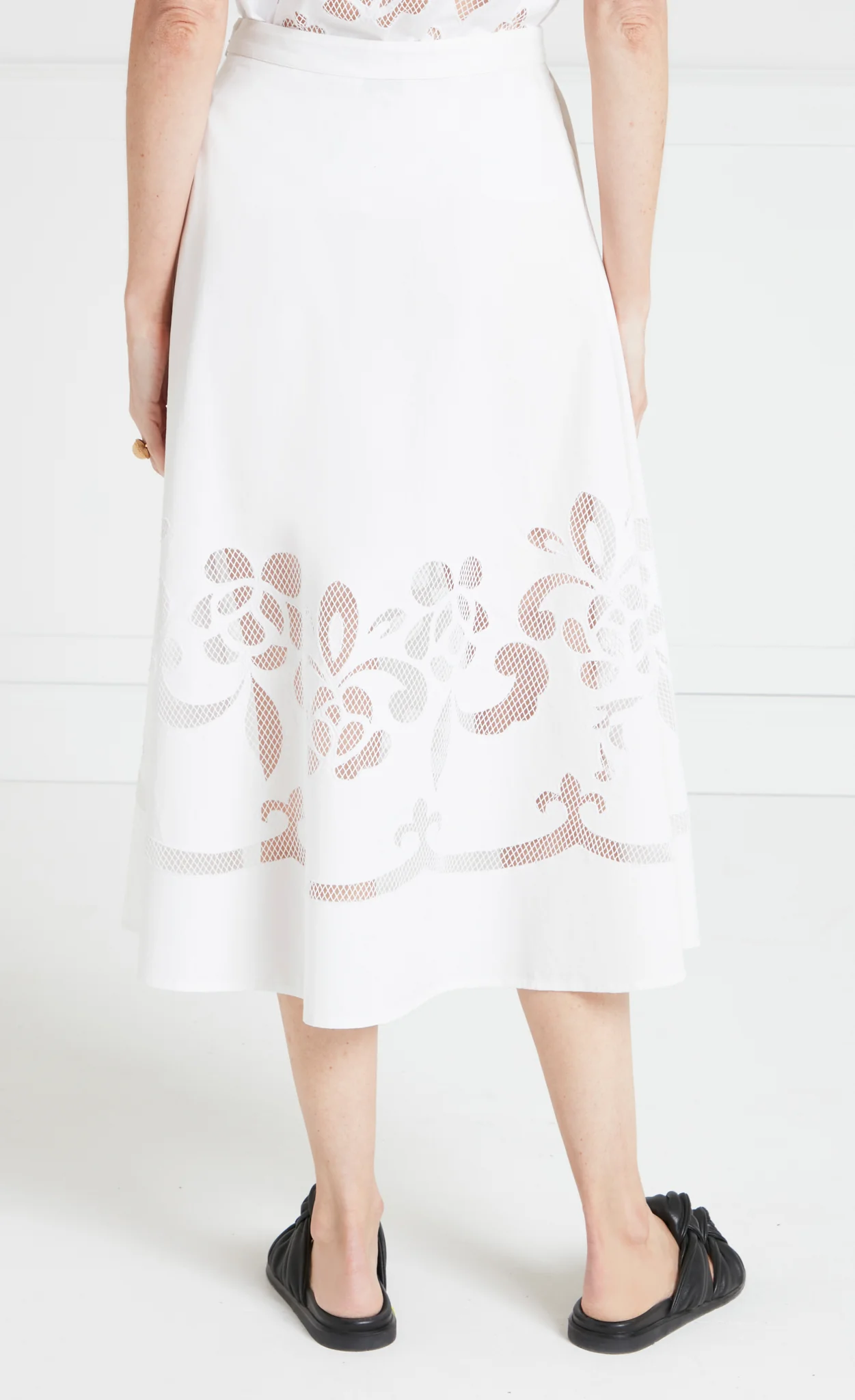 Nelle Skirt - White - Image 5