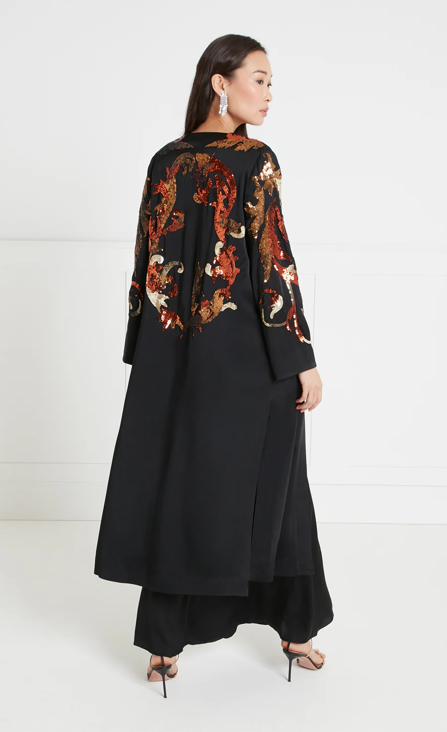 Novella Kimono - Black - Image 4