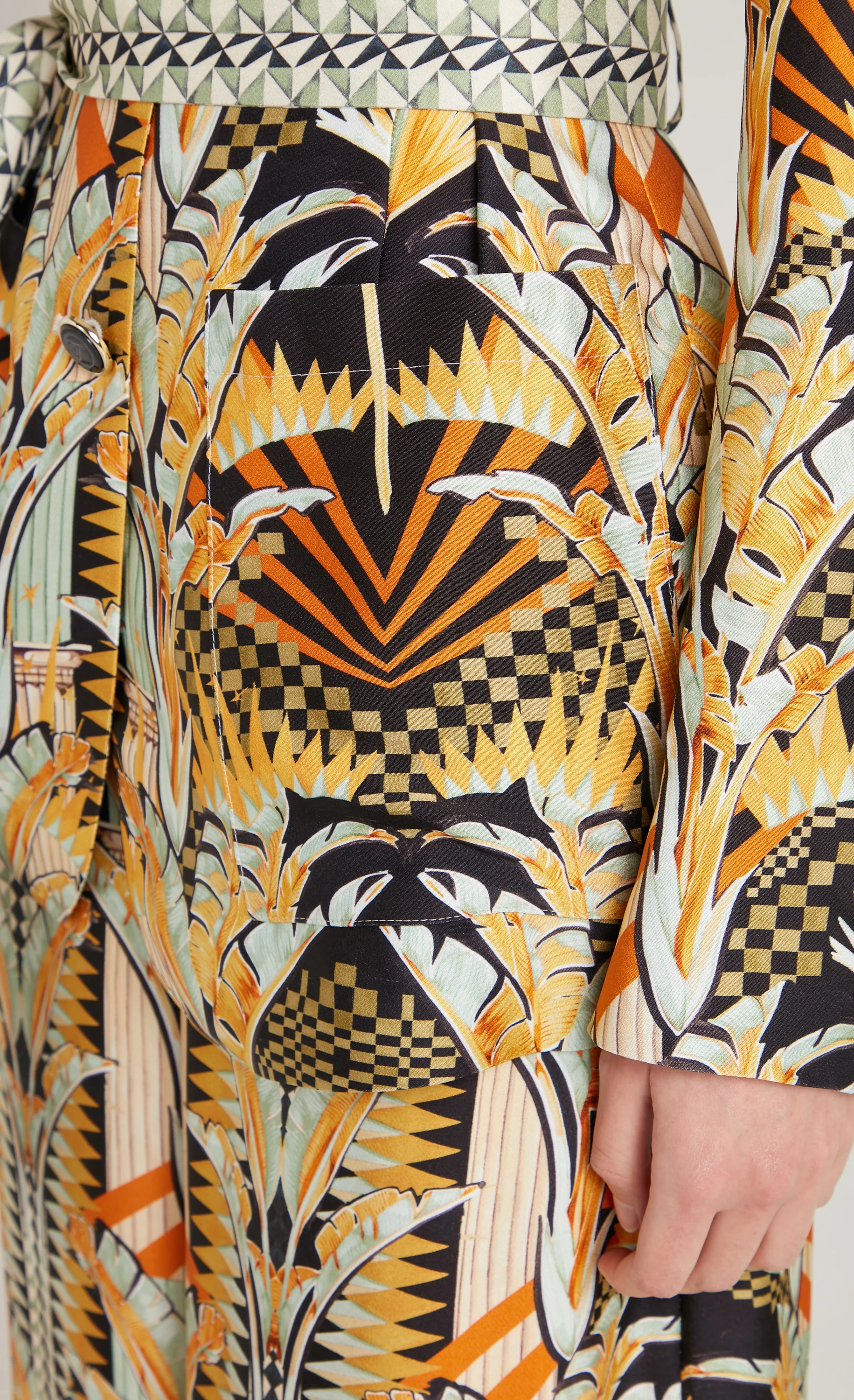 Odette Jacket - Yellow Mix - Image 10
