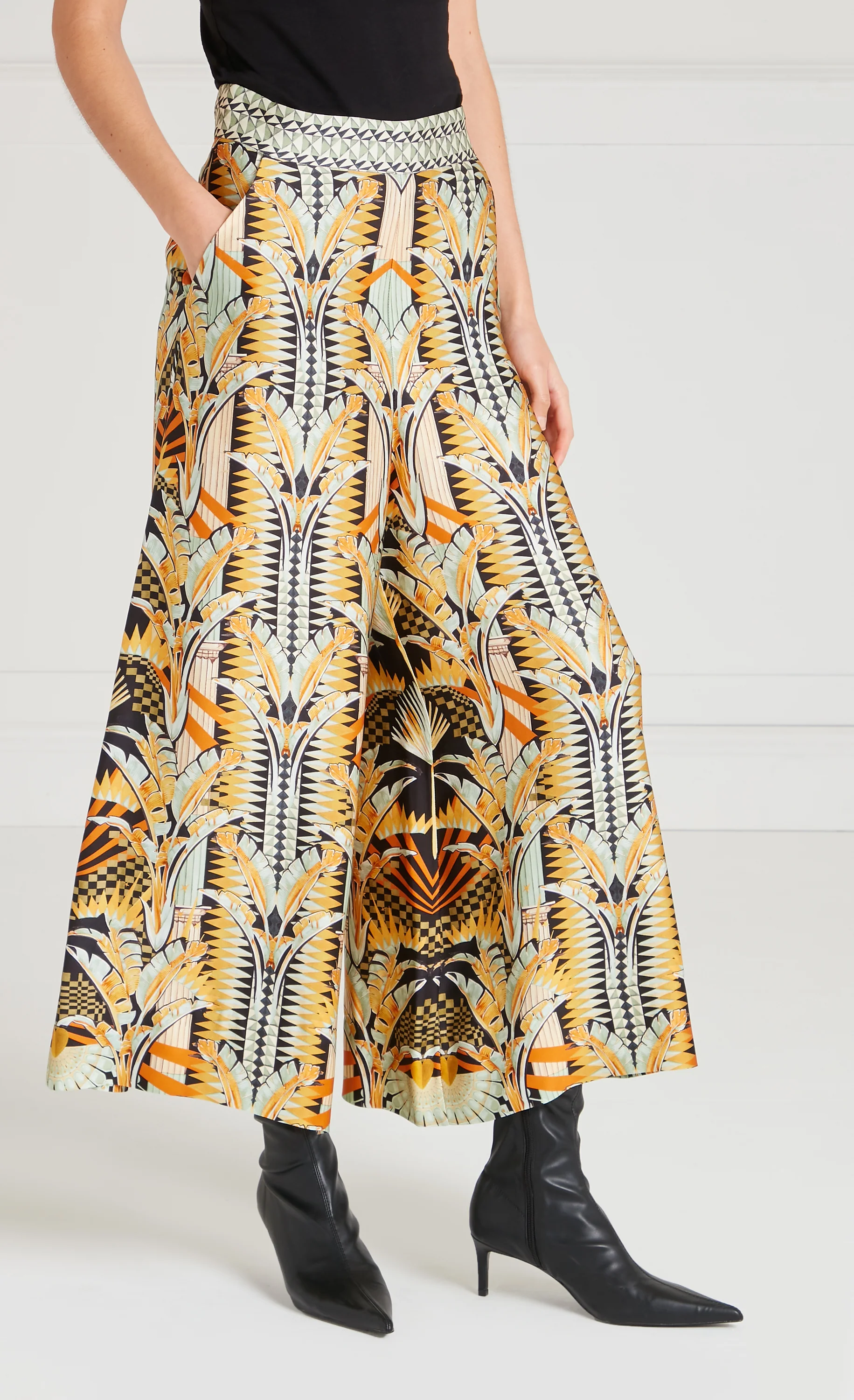 Odette Trousers - Yellow Mix - Image 4