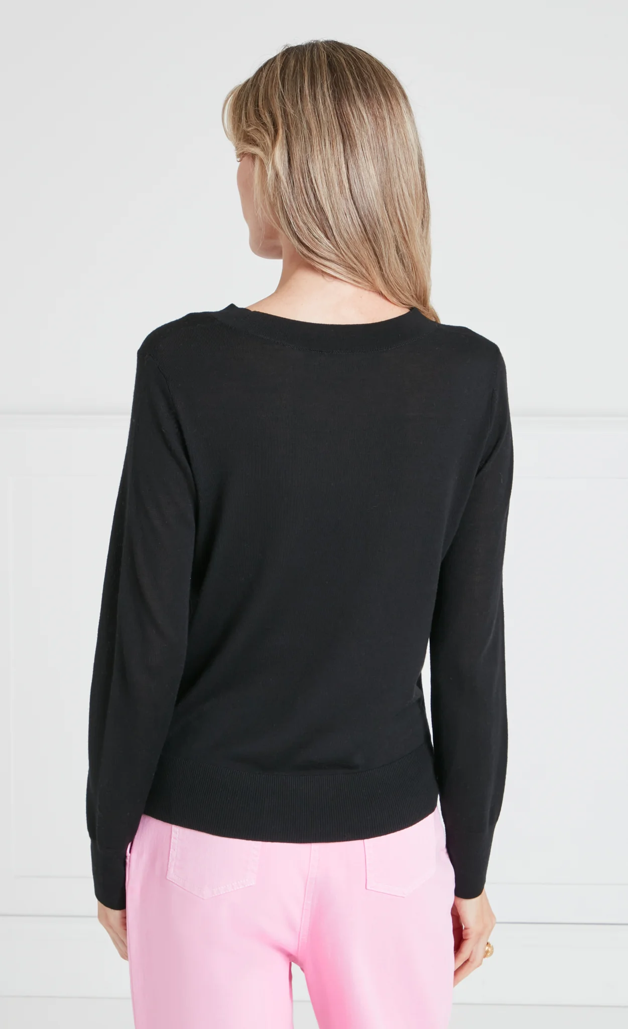 She Who Dares Jumper - Black - Image 4