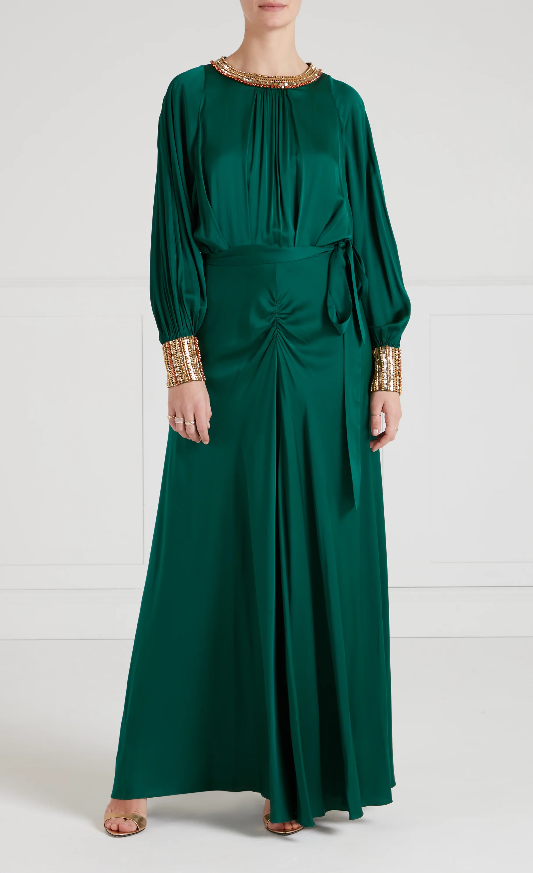 Tahira Gown - Emerald - Image 2