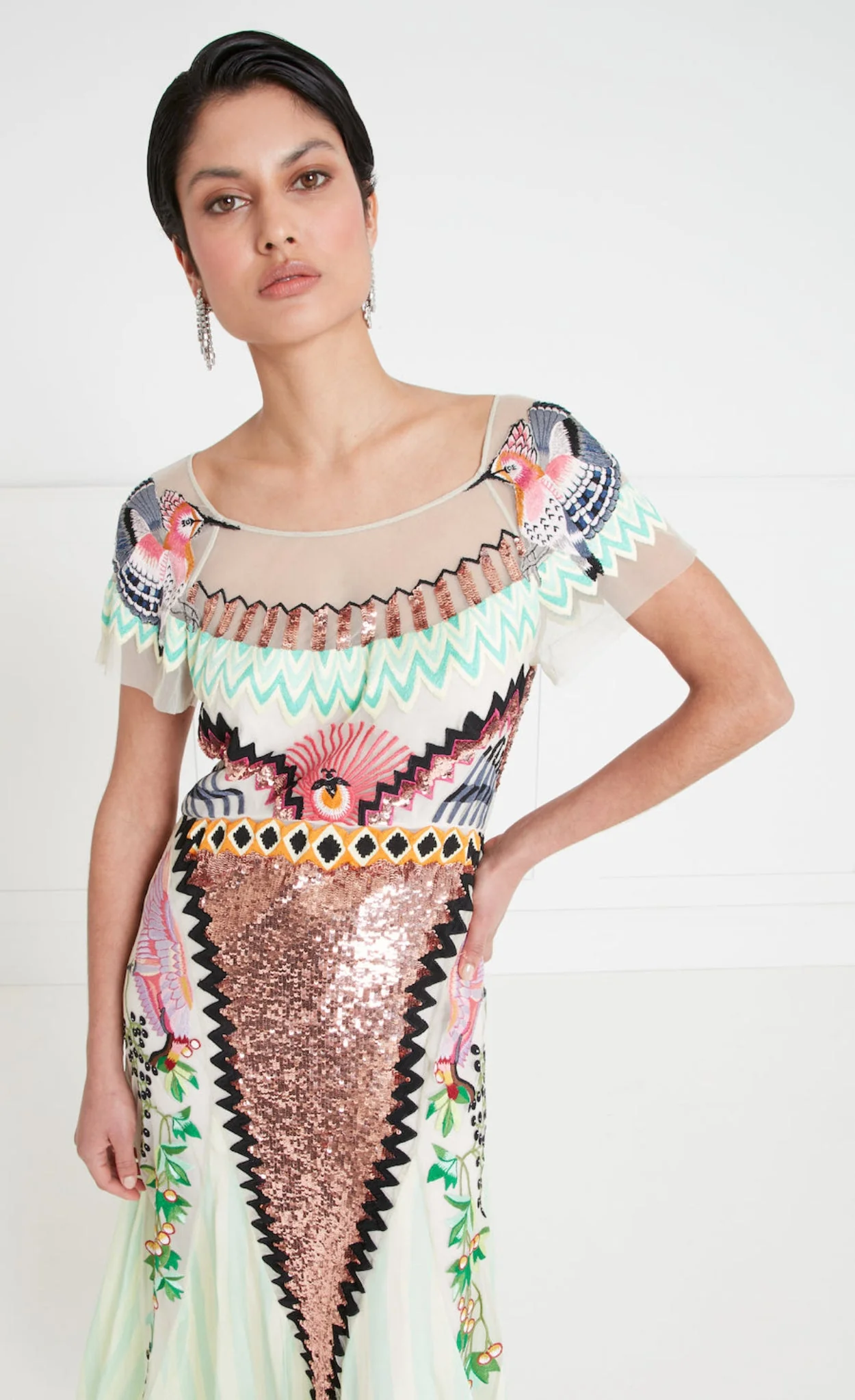 Talia Dress - Seashell - Image 4