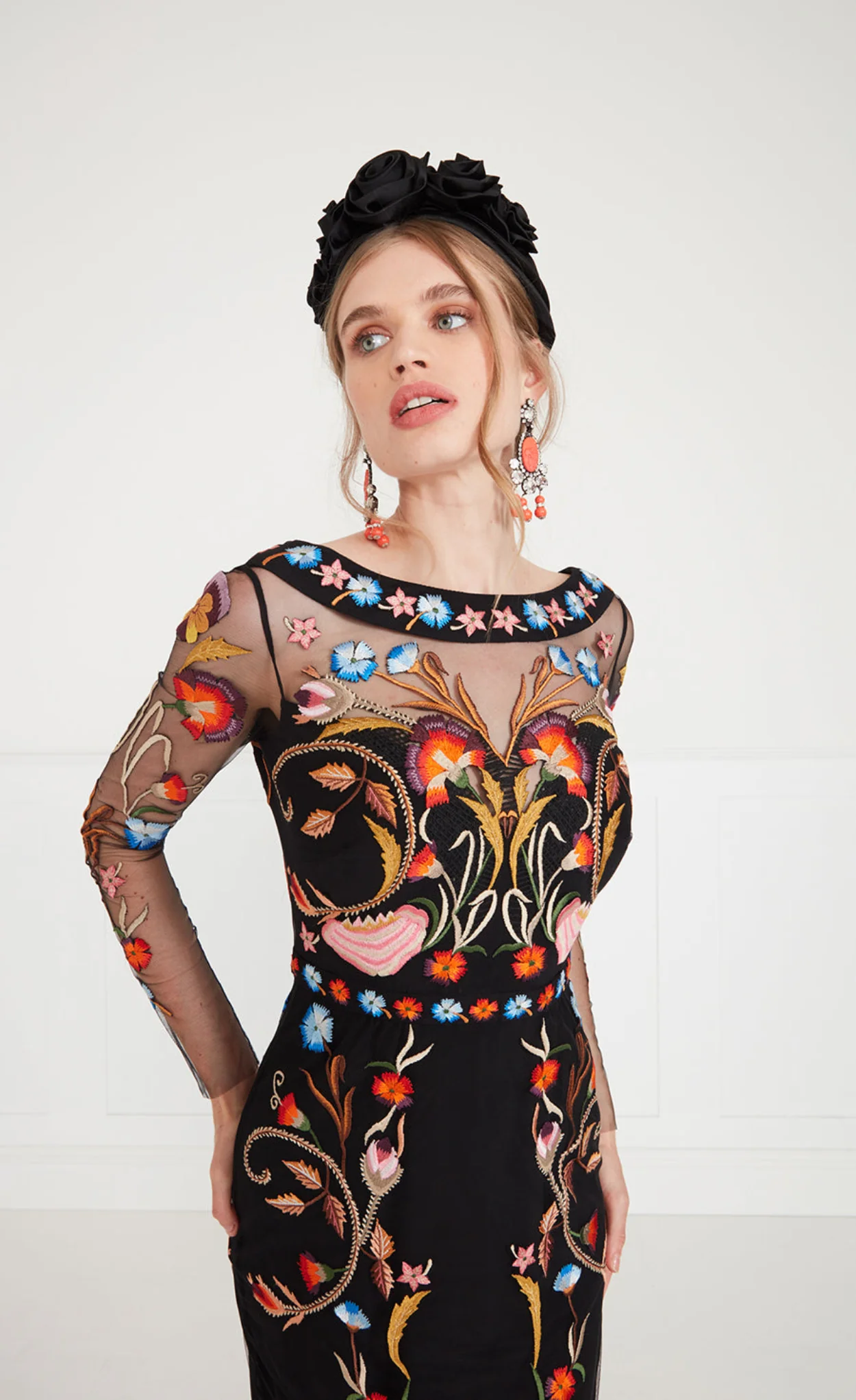 Toledo Dress - Black Mix - Image 4